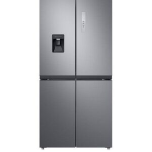 Samsung RF48A401EM9/EU French Style Fridge Freezer with Twin Cooling Plus - E Rated - Gentle Silver Matt